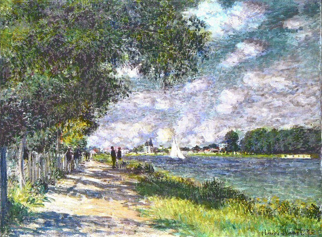Claude Monet, 2IE-1876-149, La Seine à Argenteuil. Probably: CR373, 1875, The Seine at Argenteuil, 60x80, FAM San Francisco (iR2;R2,p179;R90II,p56;R22+R127,CR373;M30-2,no.28.77) = Solo-1883-13.