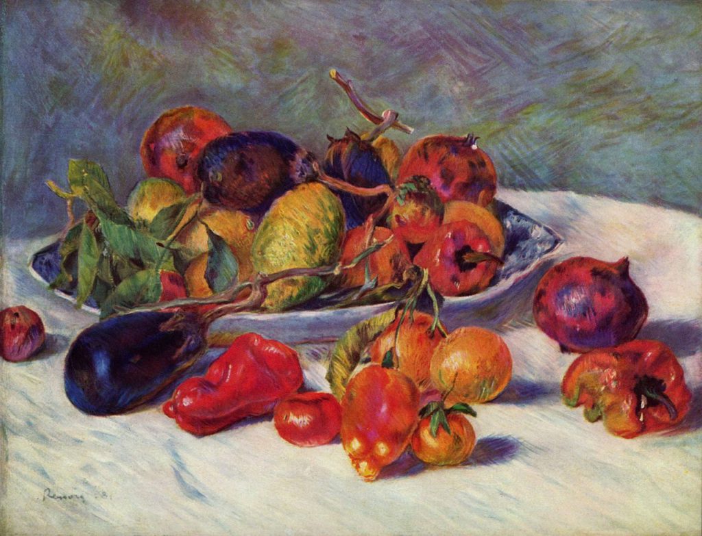 Auguste Renoir: 1881, fruits du midi, 51x65, AI Chicago (iR6;R30,no486;M20)