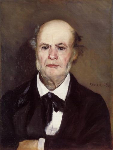 August Renoir, 1869, CR44+531, Leonard Renoir, the Artist's Father, 61x48, Saint-Louis AM (iR2;iR22;iR52;R30,no38;R108,no44;R185,no531;M157)