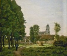 Edouard Béliard, 1881ca, L'Ouche de Saint-Martin (detail), xx, MdÉtampes. Probably: S1881-121, L'housche de Saint-Martin, à Étampes.