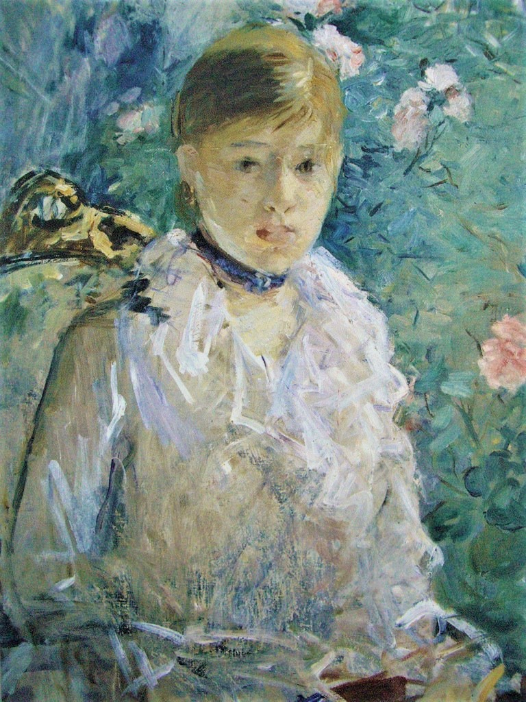 Berthe Morisot, 5IE-1880-113, Été Compare: 1878, CR75, Summer (Young woman by a window), 76x61, MF Montpellier
