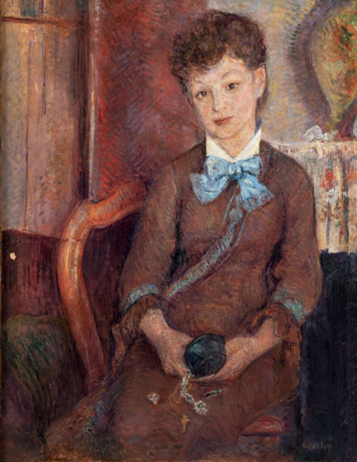 Frédéric-Samuel Cordey, 18xx, Portrait of Mme Cordey, 92x70, A2021/02/26 (iR11;iR10;iR13). Maybe: 1xxx, Mme Cordey (R88I,p149).