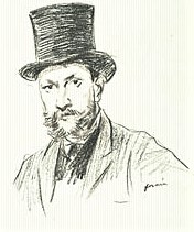 Jean-Louis Forain: 5IE-1880-46, étude d’homme. Compare: 18xx, Homme barbu, dr, 29x22, DAG Louvre (iR23;R2,p311;M5a,RF10806)