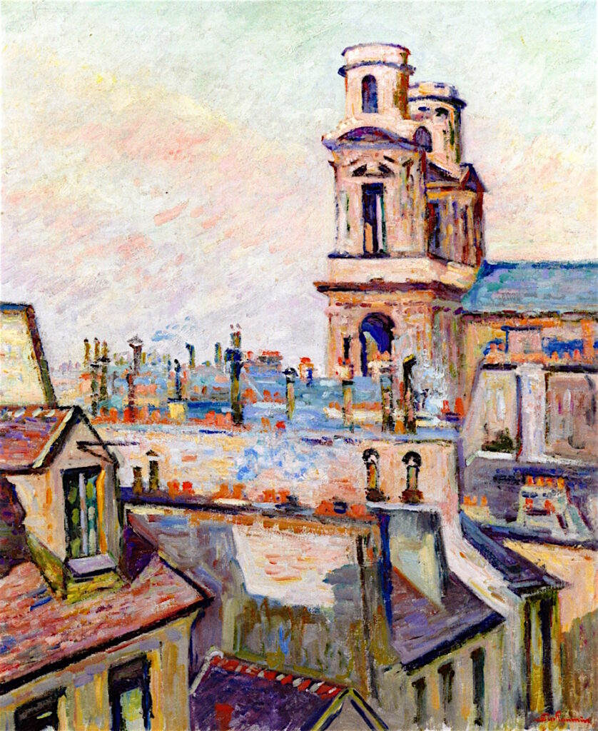 Armand Guillaumin, 1900ca, CR-, Paris, Eglise Saint-Sulpice, 73x60, A2014/05/07 (iR2;iR15)