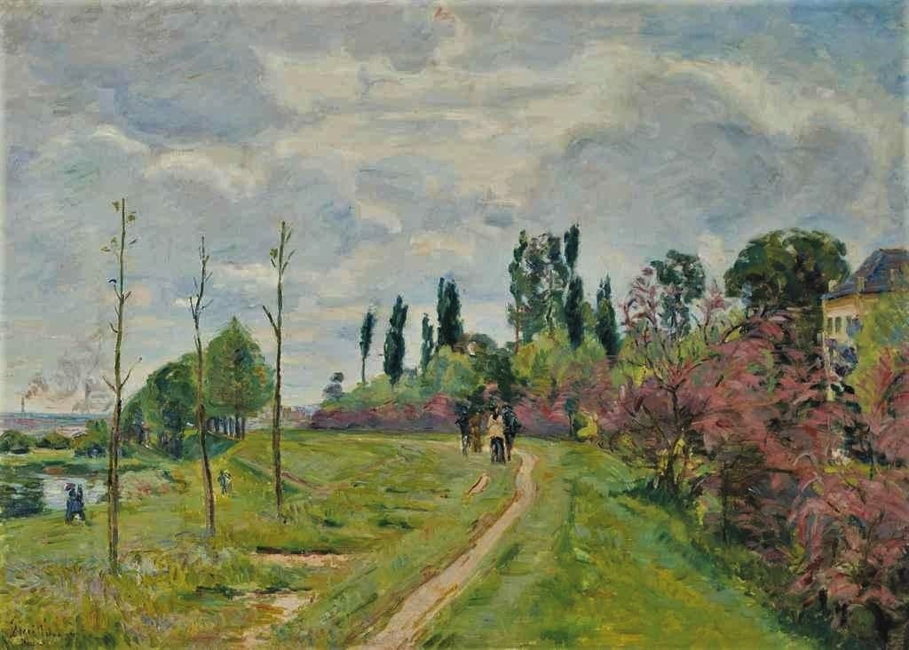 Armand Guillaumin, 5IE-1880-84+hc4, Bords de la Seine =?? 1874ca, CR30, Landscape, Île-de-France, 73x100, A2012/10/25 (iR11;iR15;R90I,p314)