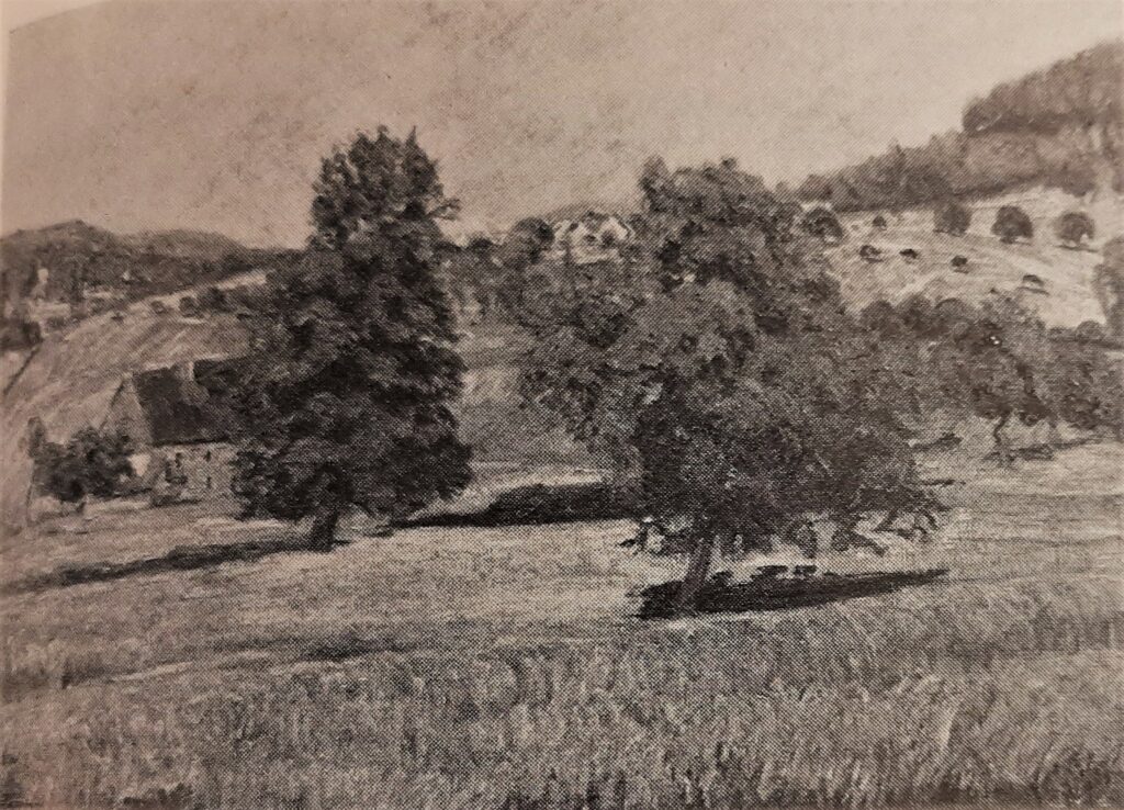 Armand Guillaumin, 8IE-1886-61, Paysage d’été à Damiette =? 1885ca, CR141, Paysage à Damiette, 65x92, xx (R124,no141;R2,p445), former Durand-Ruel collection.