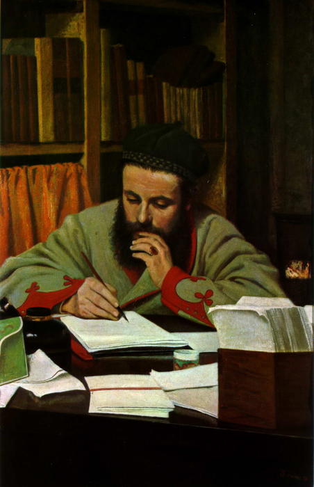 Federico Zandomeneghi, 1870, CG21, SDbr, Diego Martelli (writing at his desk), 63x41, GAM Florence (iRx;iR167;R10;iR7;R88II,p154;R89,no83;R204,no21;M105)