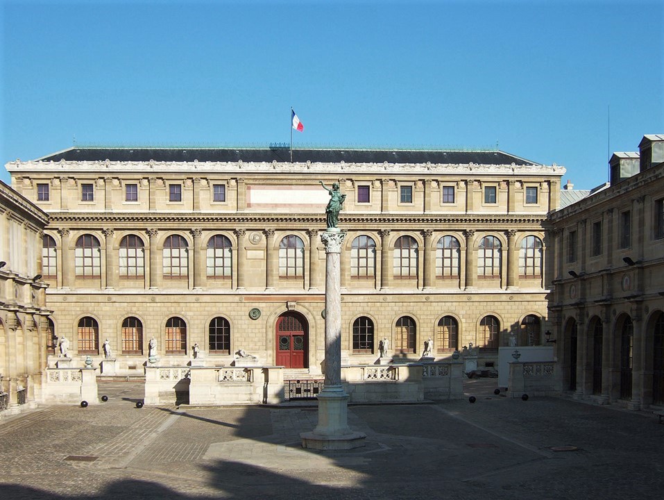 École des Beaux-Arts, 14, Rue Bonaparte (6th arrondissement), Paris (iR10;iR9)