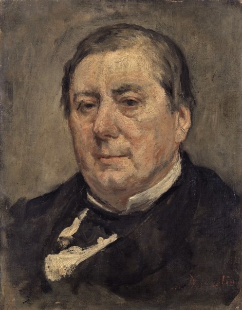 Marcellin Desboutin: 1877ca, Portrait du dramaturge Eugène Labiche, 35x27, MNCh Versailles (iR127;iR3;iR23;iR1;iR40;R158,p263+272;M195) =!? SNBA-1890-276, Portrait de M. Labiche
