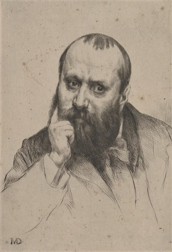 Marcellin Desboutin: 1882, Comte Henri d'Ideville, écrivain et diplomate (d), etch, 24x16, BNF Paris (iR40,btv1b10524828g;iR6;iR1;R85XIII,no53;R158,no125) =!? SdAF-1882-5276-3. Portrait de M. le comte d’Ideville, gravure