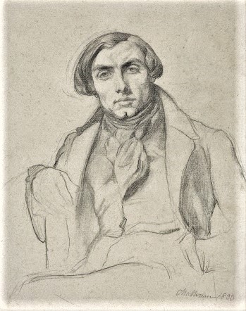 Théodore Chassériau, 1833, Auguste Ottin, dr, 41x30, NGA Washington (iR10;iR8;iR3;M21)