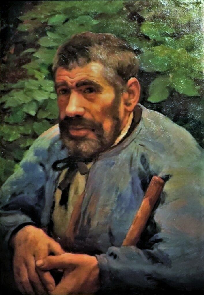 Émile Schuffenecker: 8IE-1886-168, Portrait =?? 1884, SDtr, Le dernier paysan de Meudon, xx, MAH Meudon (iR380;iR10;R54,no81;R2,p446;M215)