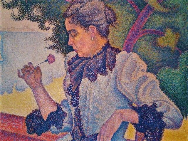 Paul Signac: 1892, CR228, Opus 235, Portrait de ma mère (Héloïse Signac), 65x81, private (iR10;iR64;R106,no228) =10XX-1893 =Anvers ApA-1883 =1LE-1894-401 =10SdI-1894-766, Effigie