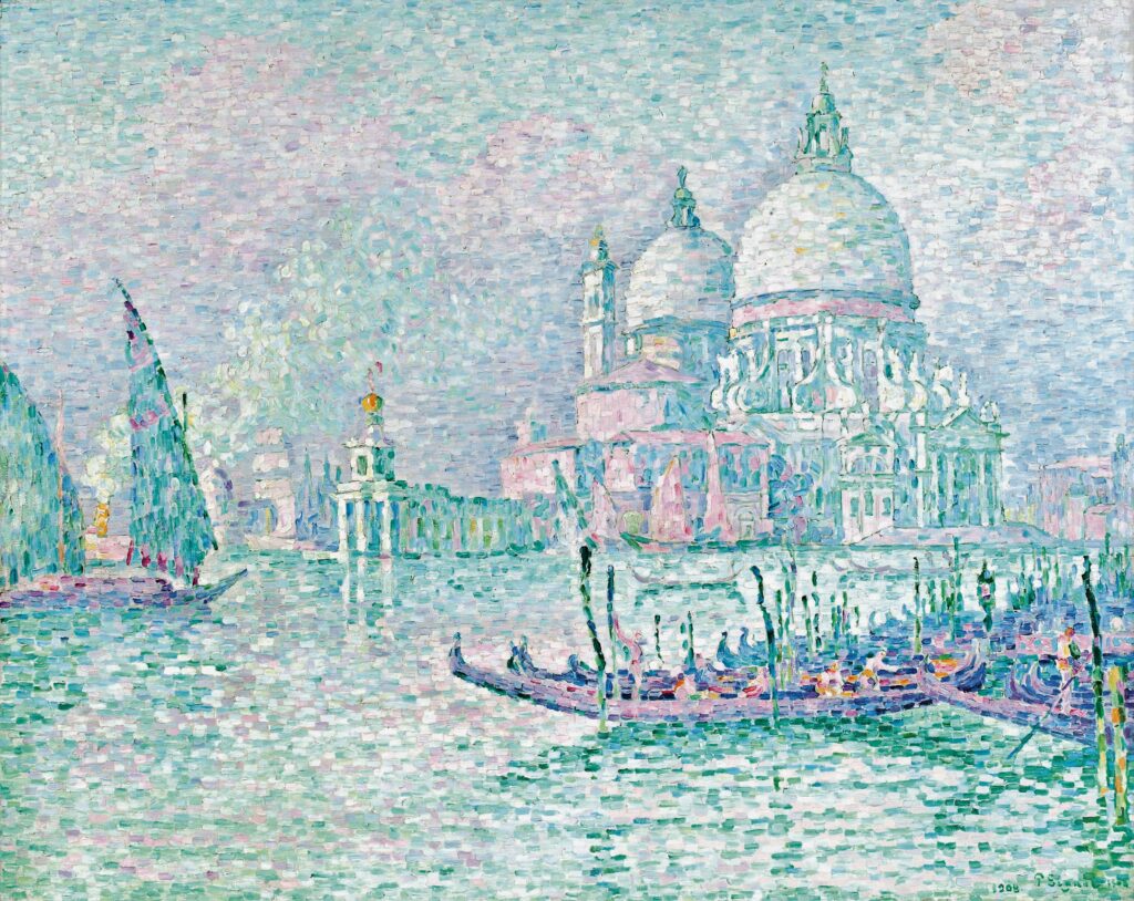 Paul Signac: 1908, CR473, Venise, la salute vert, 72x91, A2011/02/08 (iR10;iR6;iR11;R106,no473) =28SdI-1912-2998 =Venise-1920-61