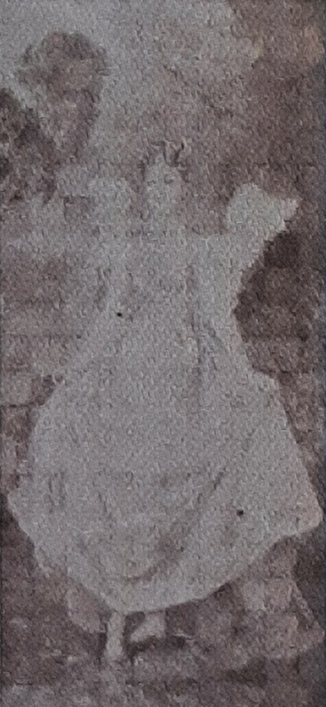 Marie Bracquemond: 4IE-1879-1-3, Les Muses des Arts (Carton ayant servi pour une peinture sur faïence); appartient à M. Haviland =1878, La Danse, carton peinture sur faïence, 300h, private (R168,p235;R90II,p121+105;R90I)