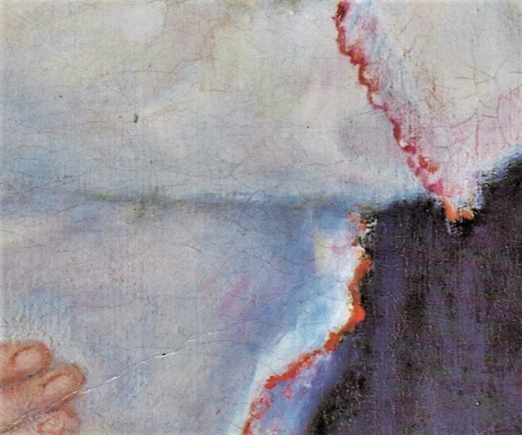 Auguste Renoir: 1882-83, CR438, Dance at Bougival (Paul Lhote + Suzanne Valadon; detail white dress), 179x96, MFA Boston (R31,no67;R30,no554;R3,p236;R5,p134/5;M22) Deposited at Durand-Ruel 1883/04; =London-1883-66 (priced 600 pound); =New York AAG-1886-204; =DR-1892-83.