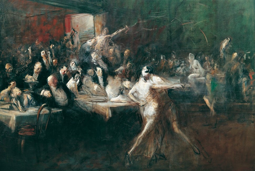Jean-Louis Forain: 1926, Le tango au cabaret, xx, private (iR20;aR4)