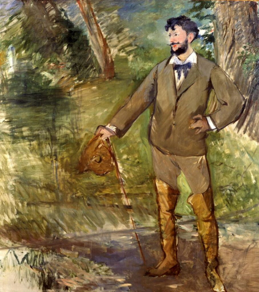 Édouard Manet (1832-83): 1876, RW245, Carolus-Duran (at Montgeron), 191x173, NG London (iR10;M61;R71,no224;R213,no177;R120,no245)