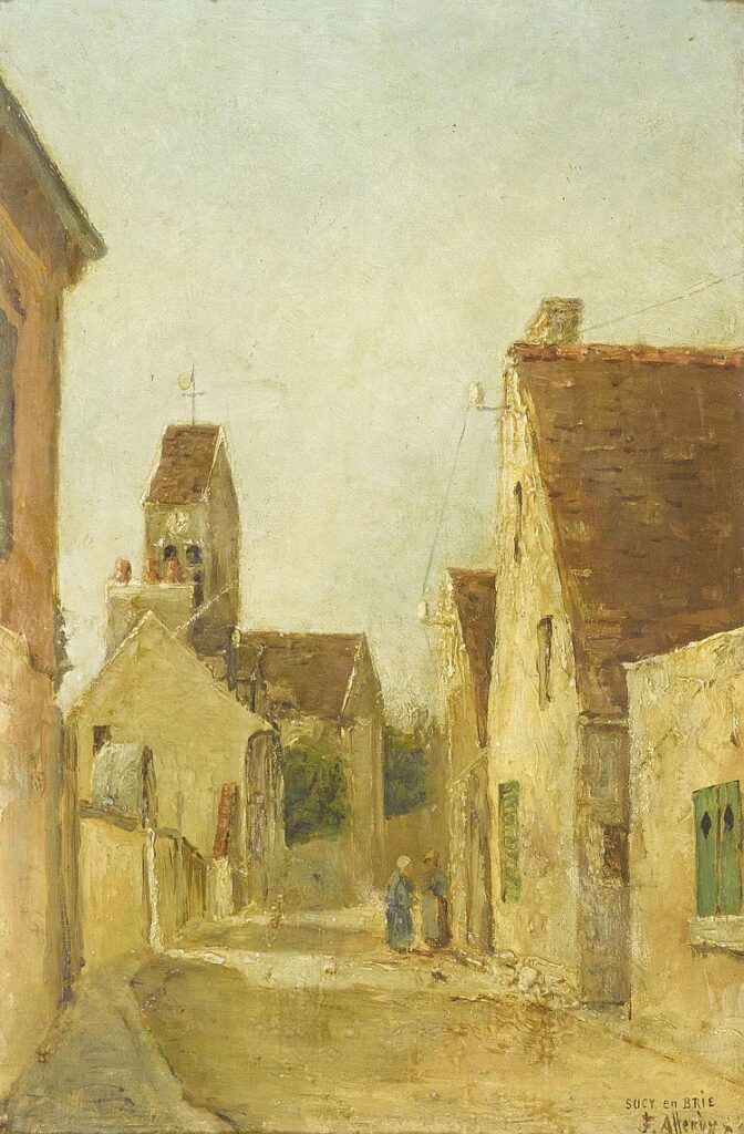 Antoine-Ferdinand Attendu: 18xx, Sbr, Sucy en Brie, 46x33, A2011/03/30 (iR17;iR13;R2,p118) Compare: 1IE-1874-9, Quelques réflexions (au XIIIe arrondissement)