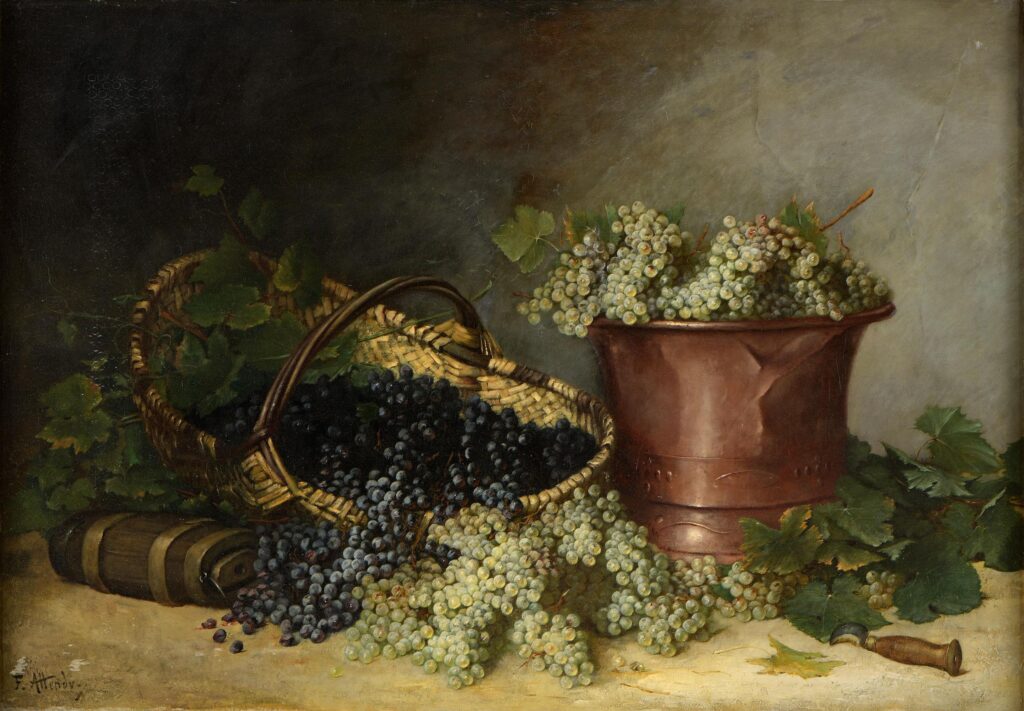 Antoine-Ferdinand Attendu: 18xx, Sbl, A good harvest, 92x122, A2024/05/04 (iR17)