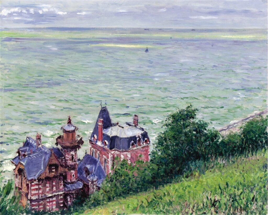 Gustave Caillebotte: 1884ca, Sbr, 1CR272=2CR309, Villas à Trouville, 66x81, A2008/11/03 (iR11;iR3;R102,no309; R101,no272) Expo: DR1994-36; Provenance: 1894ca Paul Hugot.