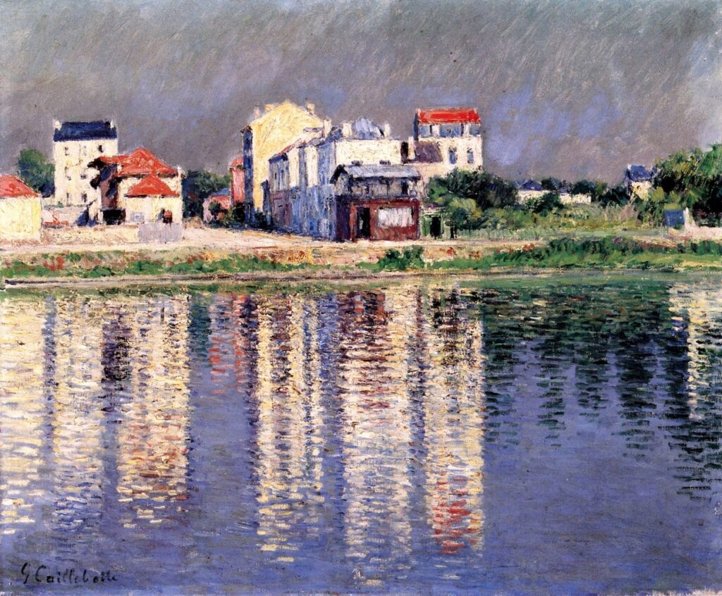 Gustave Caillebotte: 1888ca, Sbl, 1CR370=2CR388, The banks of the Seine at Argenteuil, 54x65, A1990/06/25 (iR2;iR15;R102,no388;R101,no370) Expo: DR1894-3. Provenance: given to Paul de Boulongne.