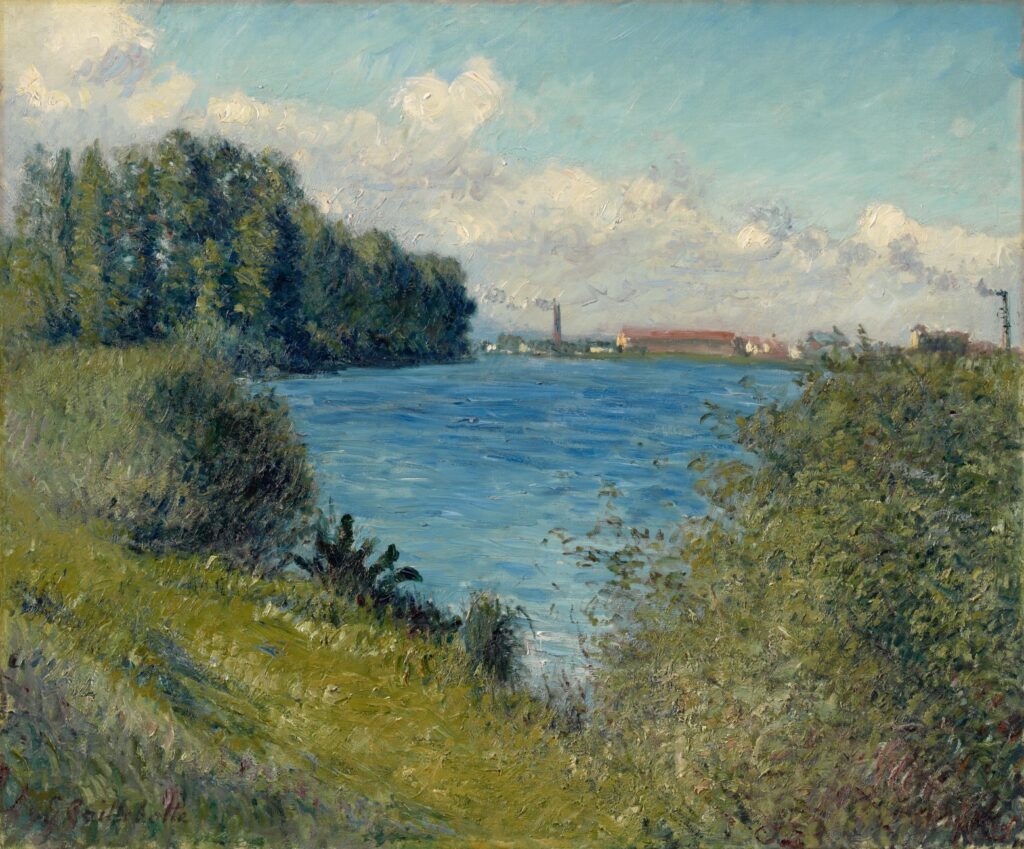 Gustave Caillebotte: 1892ca, Sbl, 1CR420=2CR442, The Seine at Argenteuil, 54x65, CAI Williamstown (M26;iR10;iR2;R102,no442;R101,no420) Provenance: 1892 Pierre Rabot; Expo: DR1894-85.