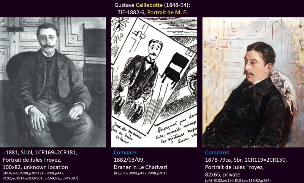Gustave Caillebotte: 7IE-1882-6, Portrait de M. F. Compare: