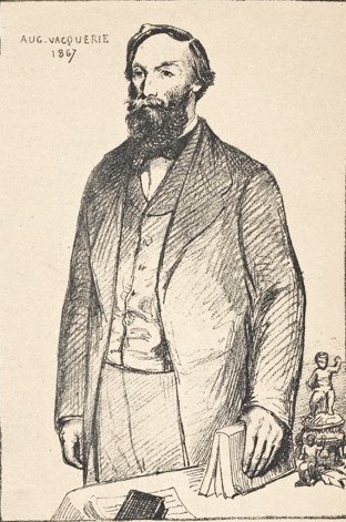 Félix Bracquemond: 1867, Auguste Vacquerie, etch, xx, NYPL (iR61;iR10;iR48;iR1;iR284) Compare: S1867-202, Portrait de M. A. Vacquerie; =!? SNBA-1907-171-2, Portrait de Monsieur A. Vacquerie (appartient à Musée de Caudebec-en-Caux);