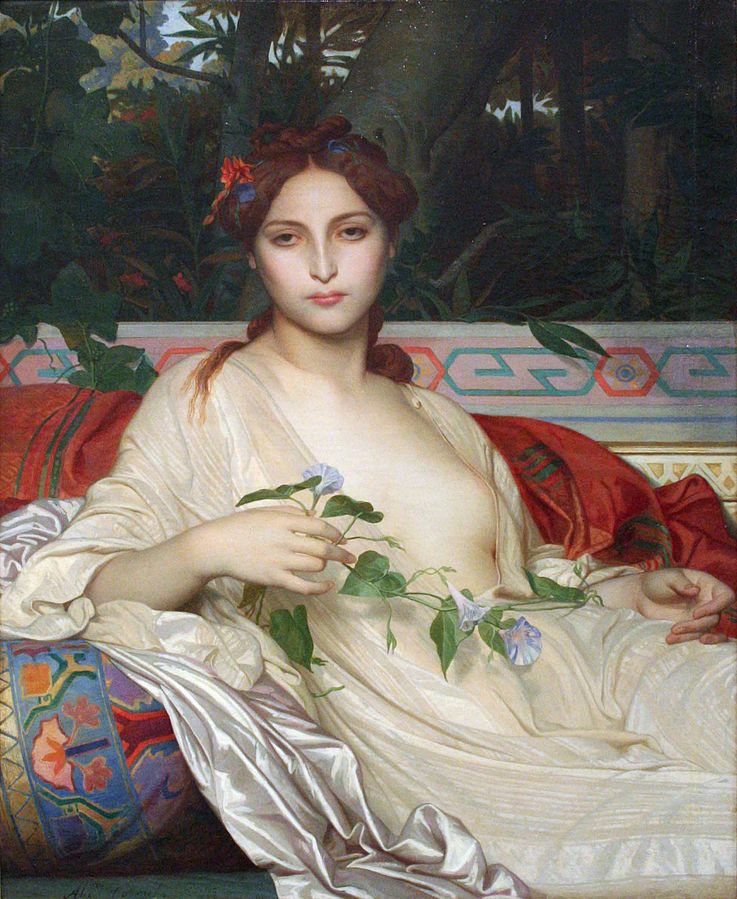 Alexandre Cabanel (1823-89): 1848, Albaydé, 98x80, MF Montpellier (iR6;iR10;R231-1+2;M14) =EU-1900-C-71, Albaydé (Rome, 1848) (Musée de Montpellier)