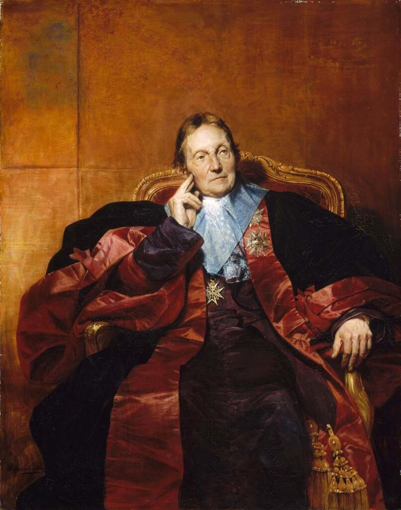 Hippolyte Delaroche (1797–1856): 1829, Marquis de Pastoret, 155x123, MFA Boston (M22;iR6;iR10;R231-1+2) =EU-1900-C-230, Claude-Emmanuel-Joseph-Pierre, marquis de Pastoret, chancelier de France, tuteur des Enfants de France (à M. Pierre Decourcelle)