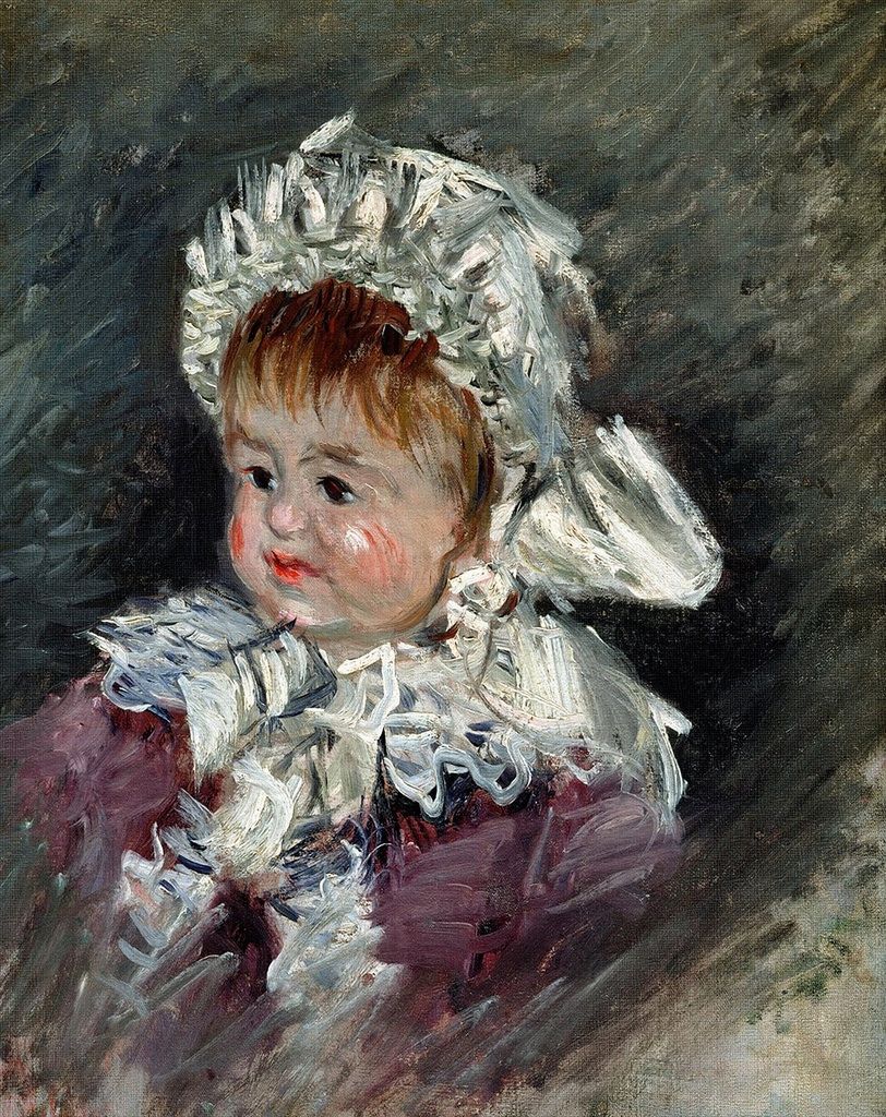 Claude Monet: 1879ca, CR504, Michel Monet as a baby, 46x37, Marmottan (iR3;R22,no504;M2) Provenance: Michel Monet (1927)
