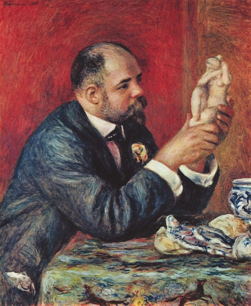 Auguste Renoir: 1908, 1F718, Portrait of Ambroise Vollard, 81x64, Courtauld London (iR6;R193=R30,no718;R31,no107;R5,p187;M60)
