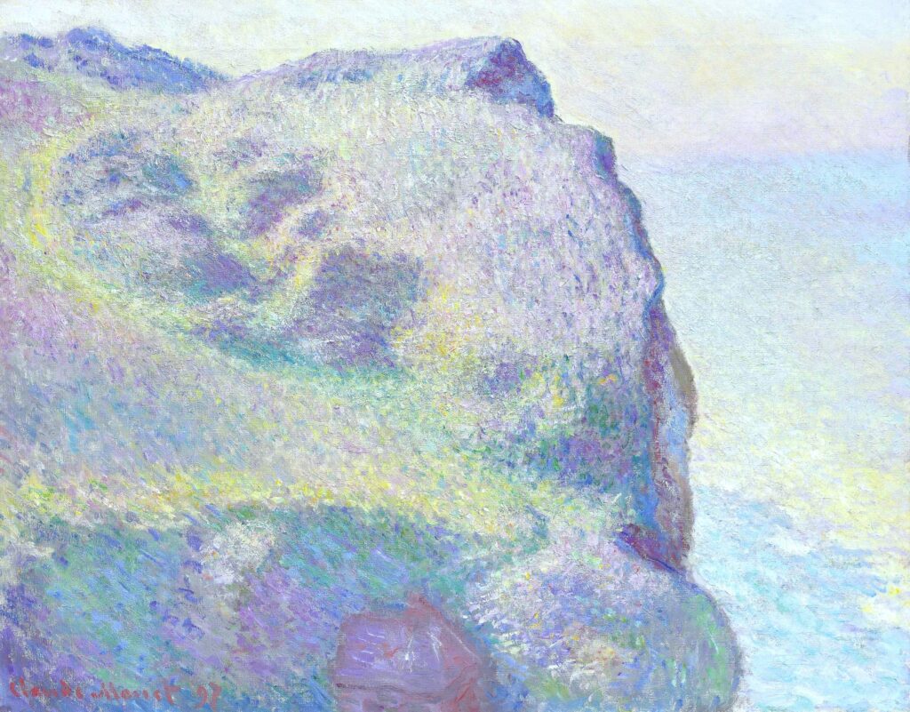 Claude Monet: 1897, CR1445, SDbl, La Pointe du Petit Ailly, 73x92, A2017/11/13 (iR6;iR15;R22,no1445) Provenance: Durand-Ruel (1898/11). Expos: GP1898-24 or 25; DRNY1915-7.