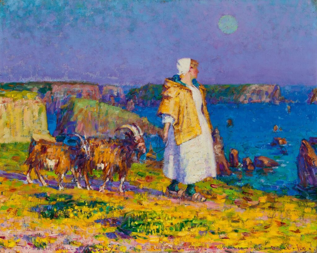 John Peter Russell (1858-1930): 1897ca, Souvenir de Belle-Île, 65x82, A2023/08/16 (iR6;aR3)